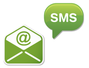 email sms